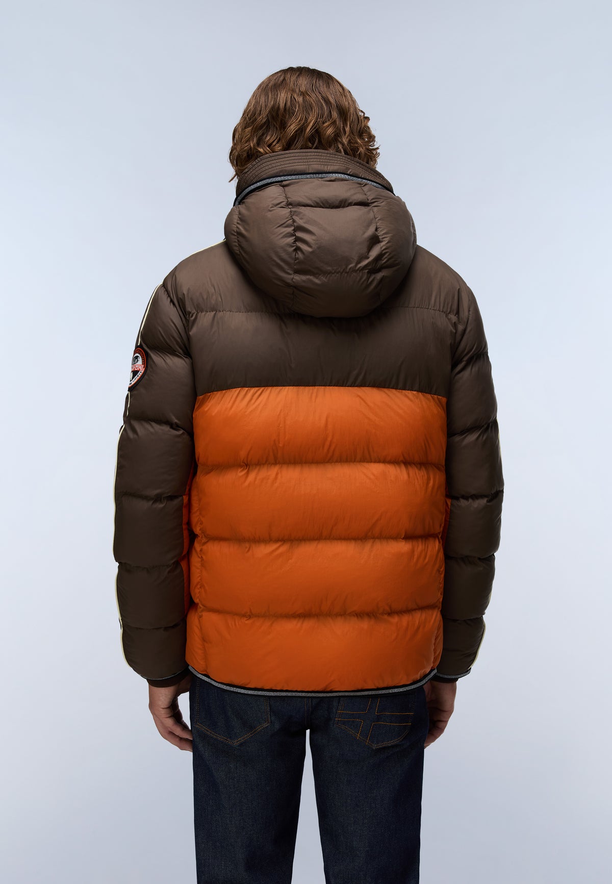 Archive Puffer Jacket Orange - 6