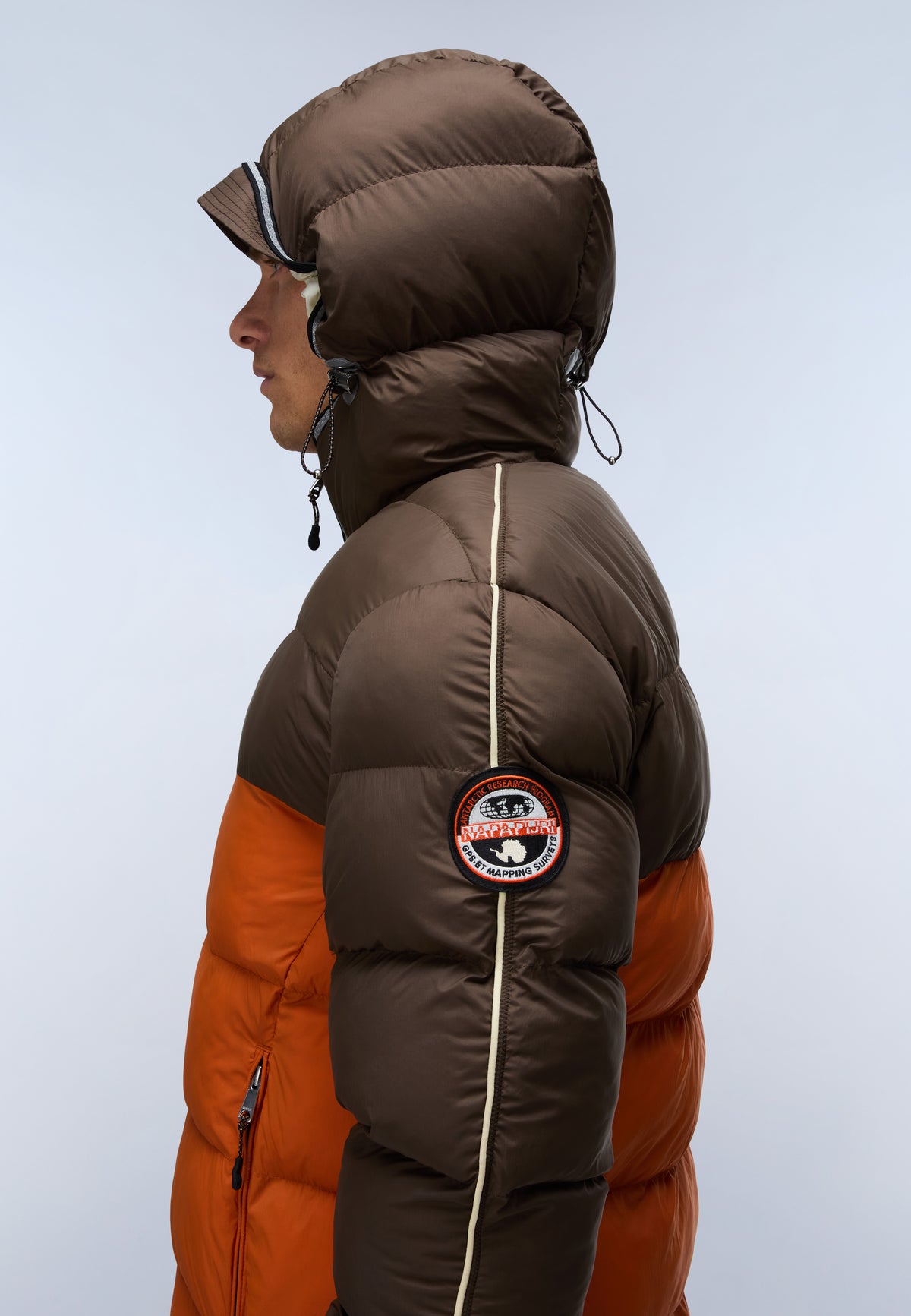 Archive Puffer Jacket Orange - 7