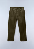Pantalones Chinos Verde Olive Night - 1