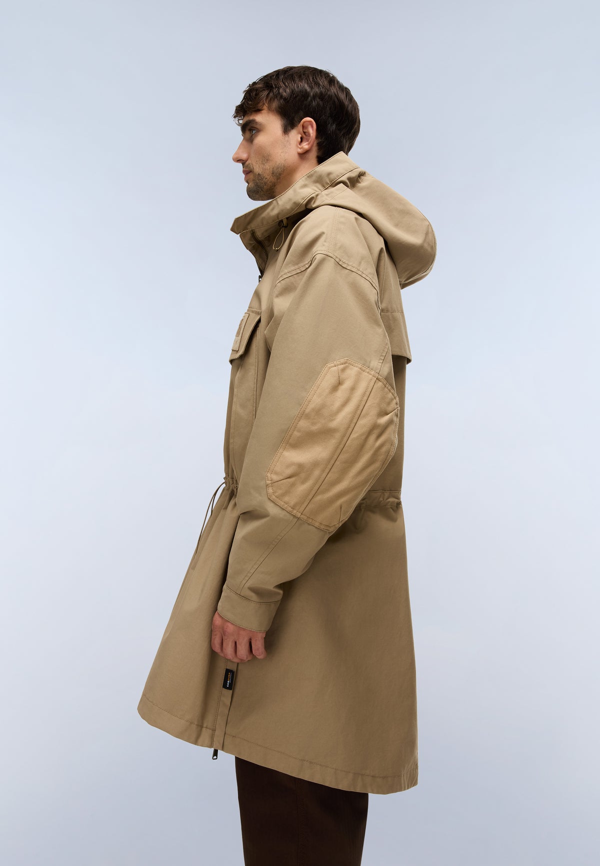 Napapijri Skidoo Cotton Anorak Jacket Beige Petrified Oak Men - 7