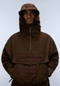 Napapijri Skidoo Cotton Anorak Jas Donkerbruin Heren en Dames - 2