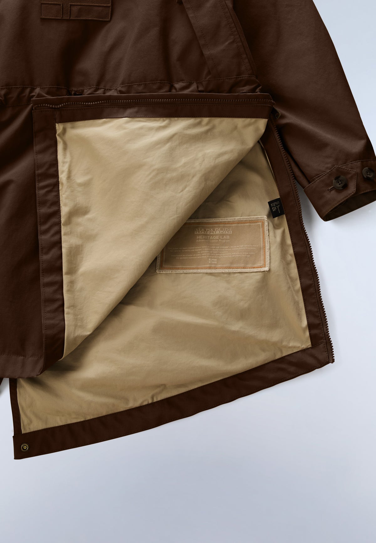 Napapijri Skidoo Cotton Anorak Jas Donkerbruin Heren en Dames - 13