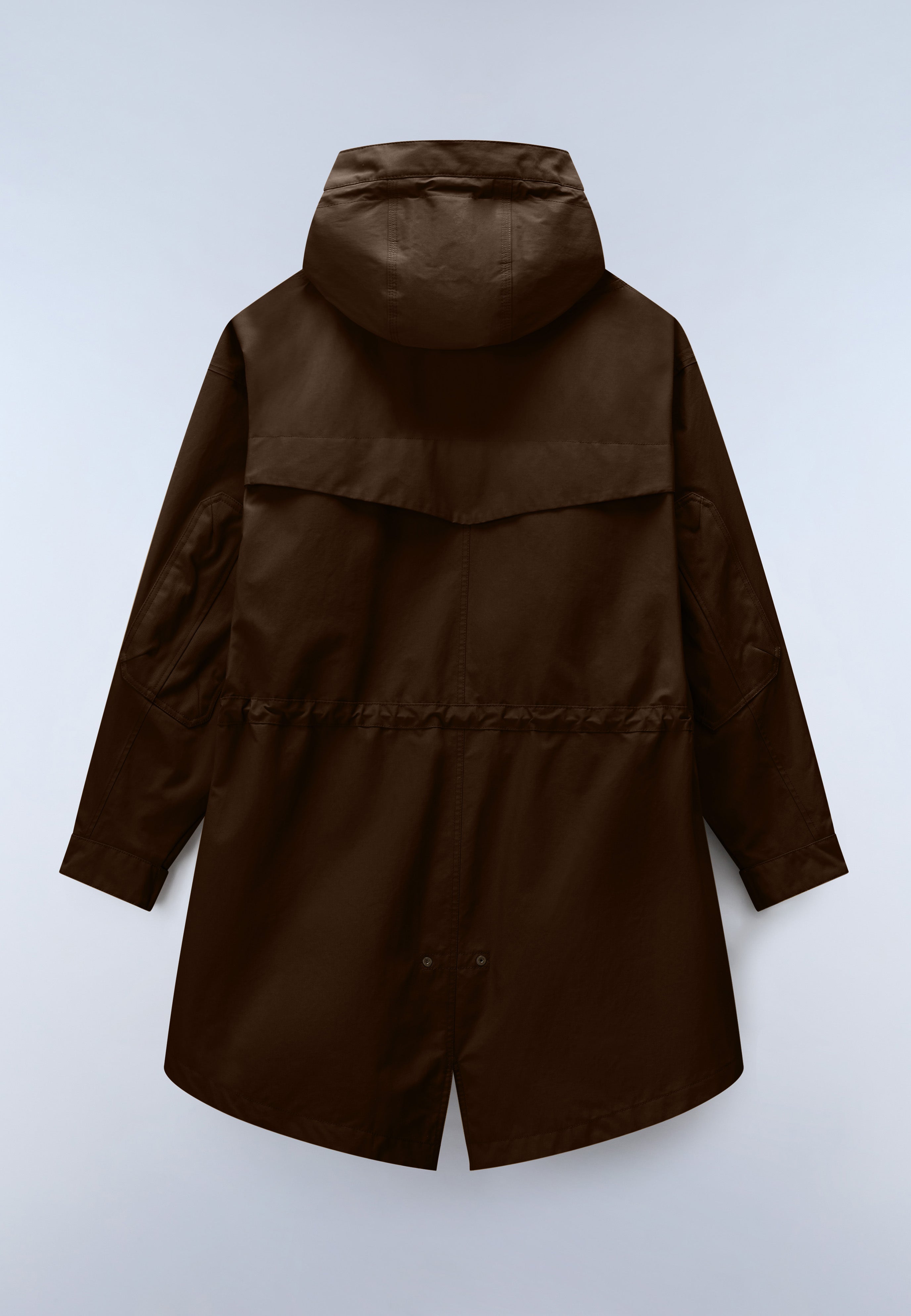 NAPAPIJRI ブラウン モッズコート Napapijri Skidoo Cotton Anorak Jacket Men Dark Brown