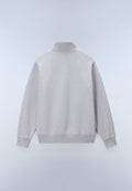 Box Logo Half-Zip Sweatshirt Light Grey - 5