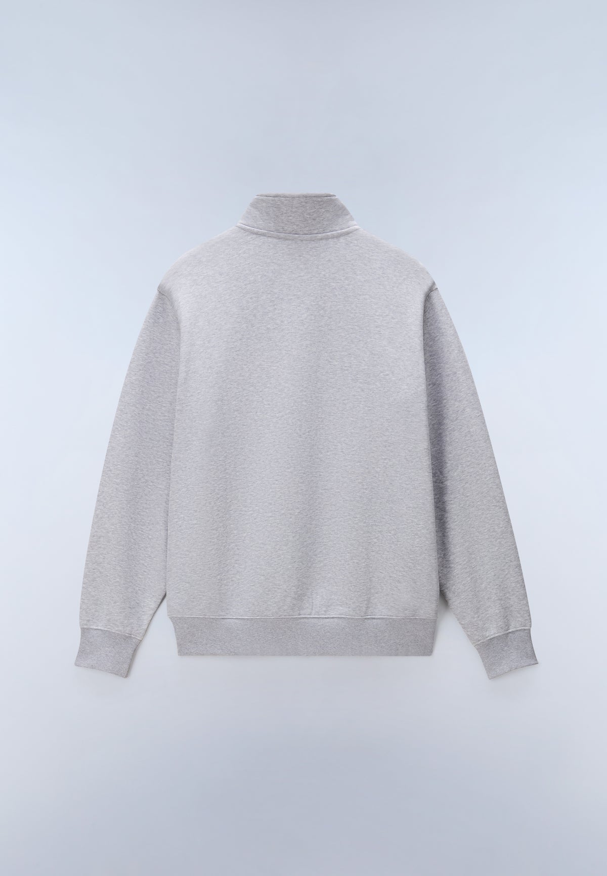 Box Logo Half-Zip Sweatshirt Light Grey - 5