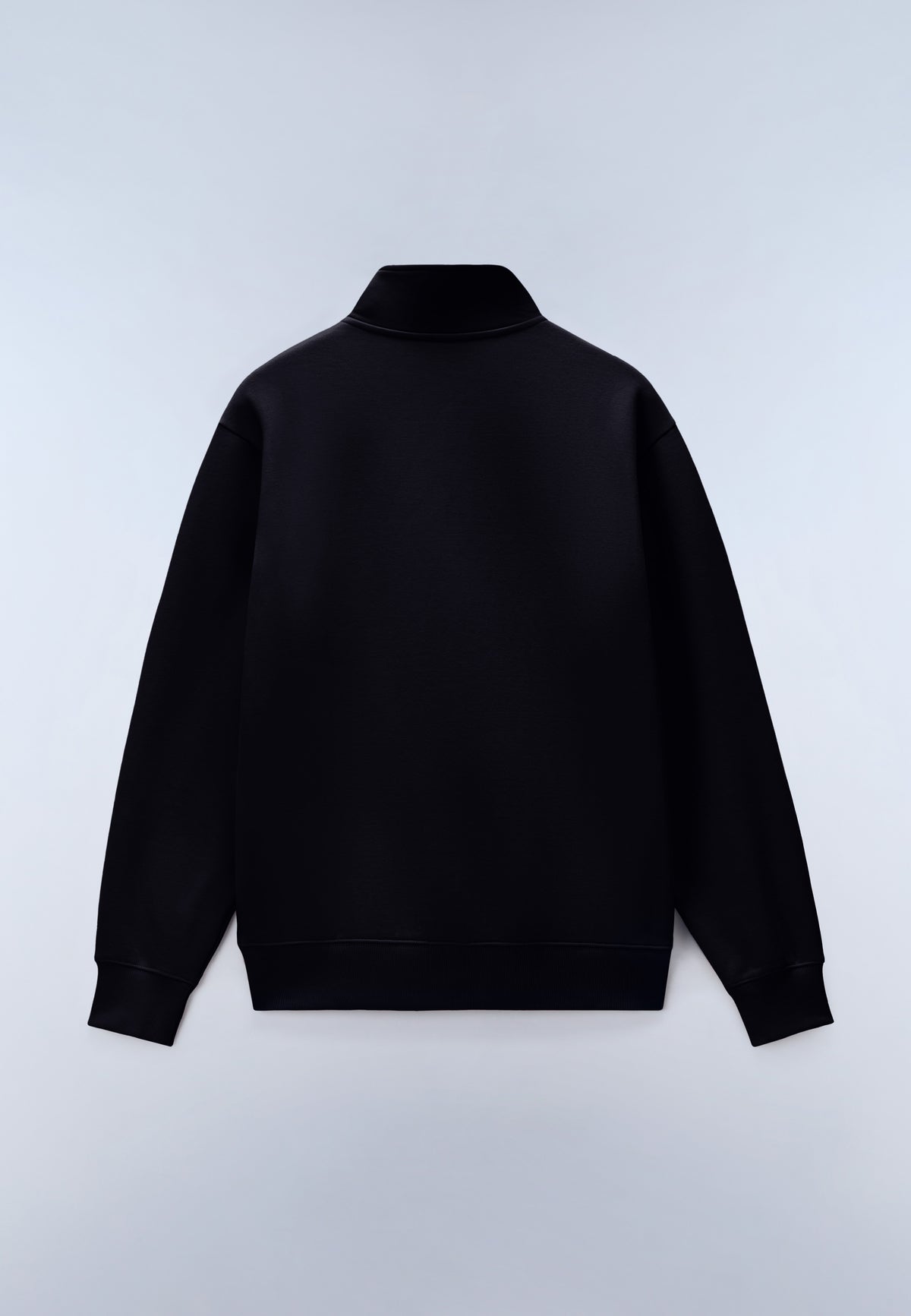 Box Logo Half-Zip Sweatshirt Black - 5