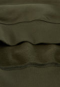 Box Logo Half-Zip Sweatshirt Green Olive Night - 6