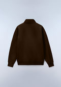 Box Logo Half-Zip Sweatshirt Dark Brown - 5