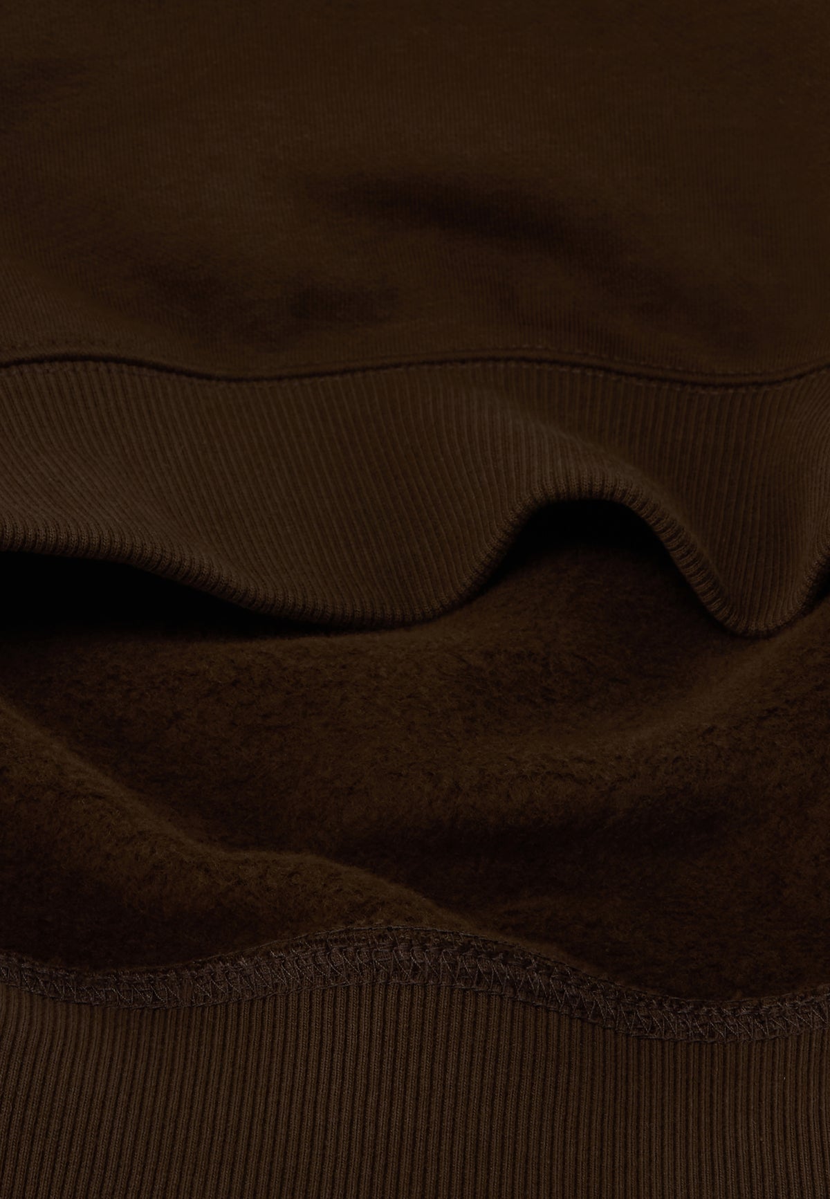 Box Logo Half-Zip Sweatshirt Dark Brown - 6