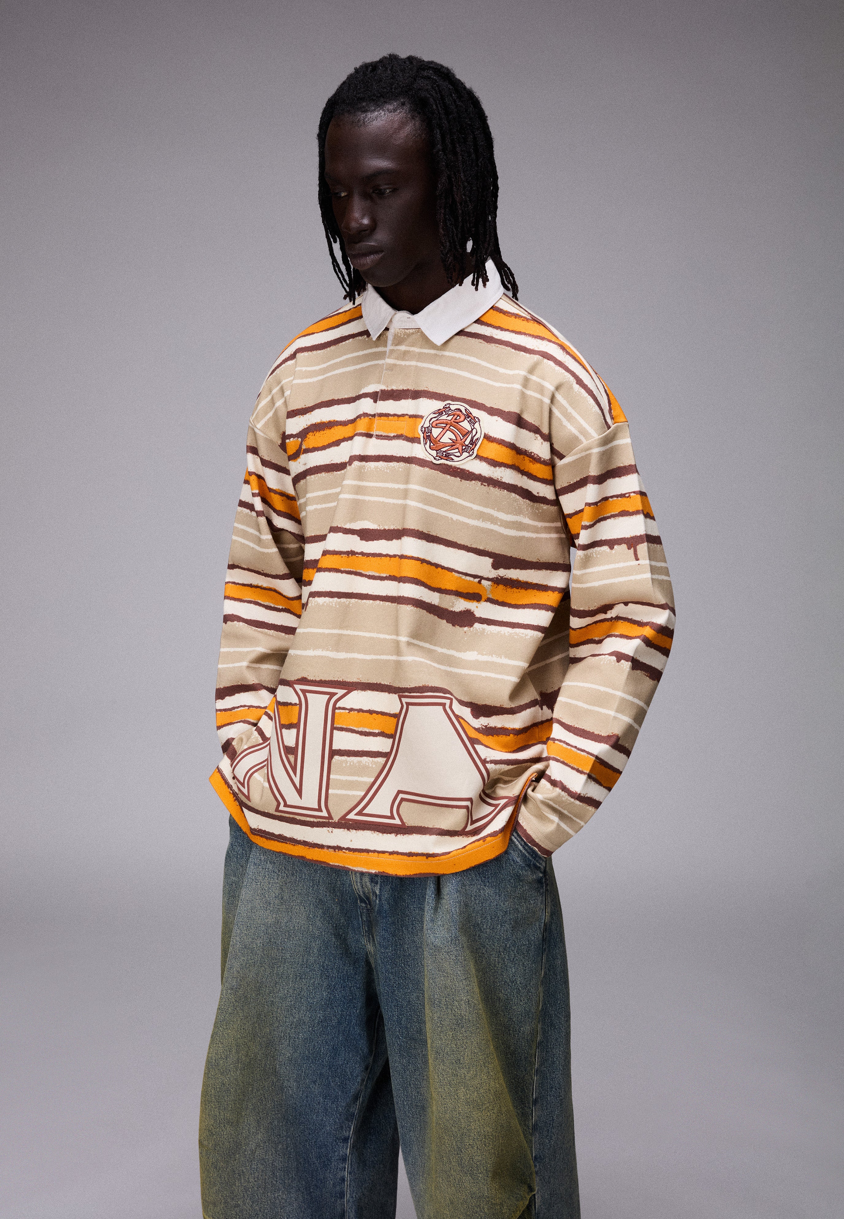 Napapijri PDF Long Sleeve Polo Men Multicolour SNO