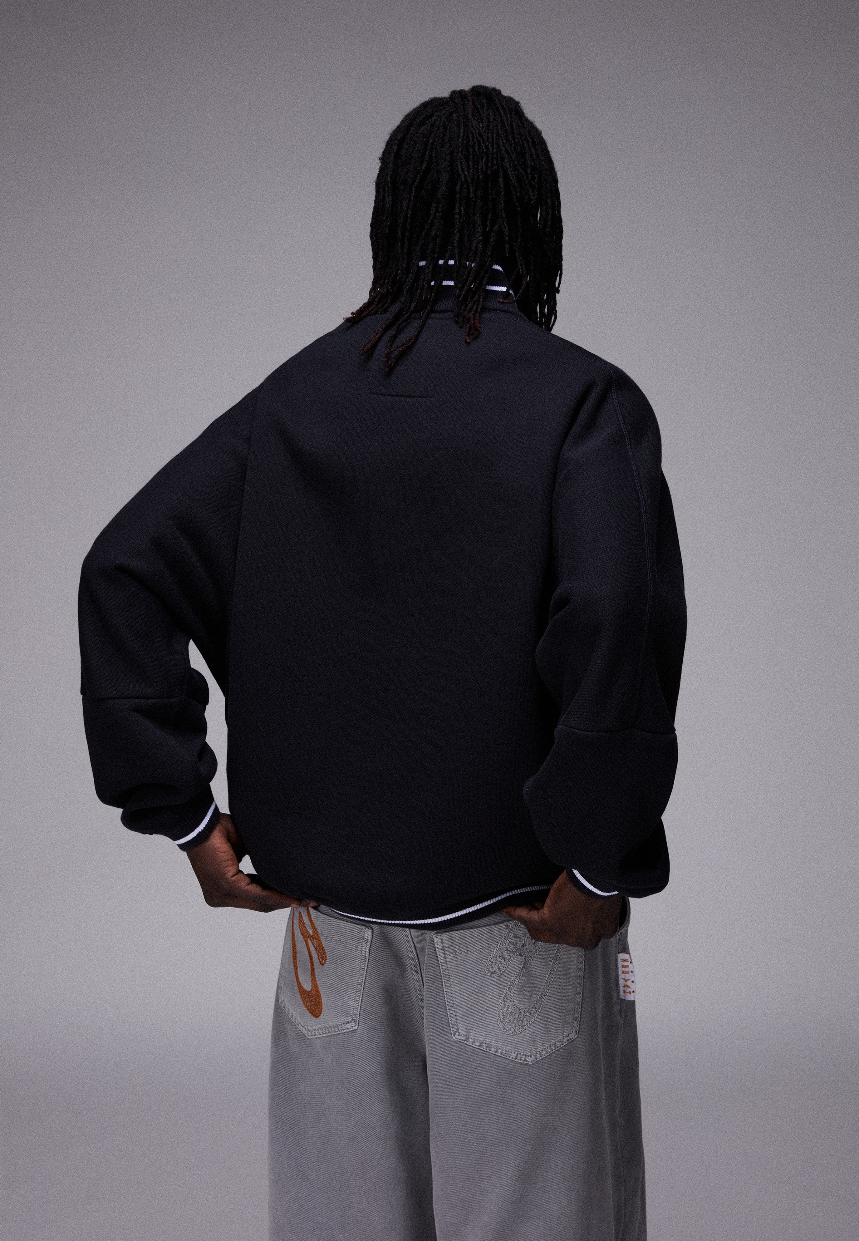 PDF French Terry Sweatshirt - Black