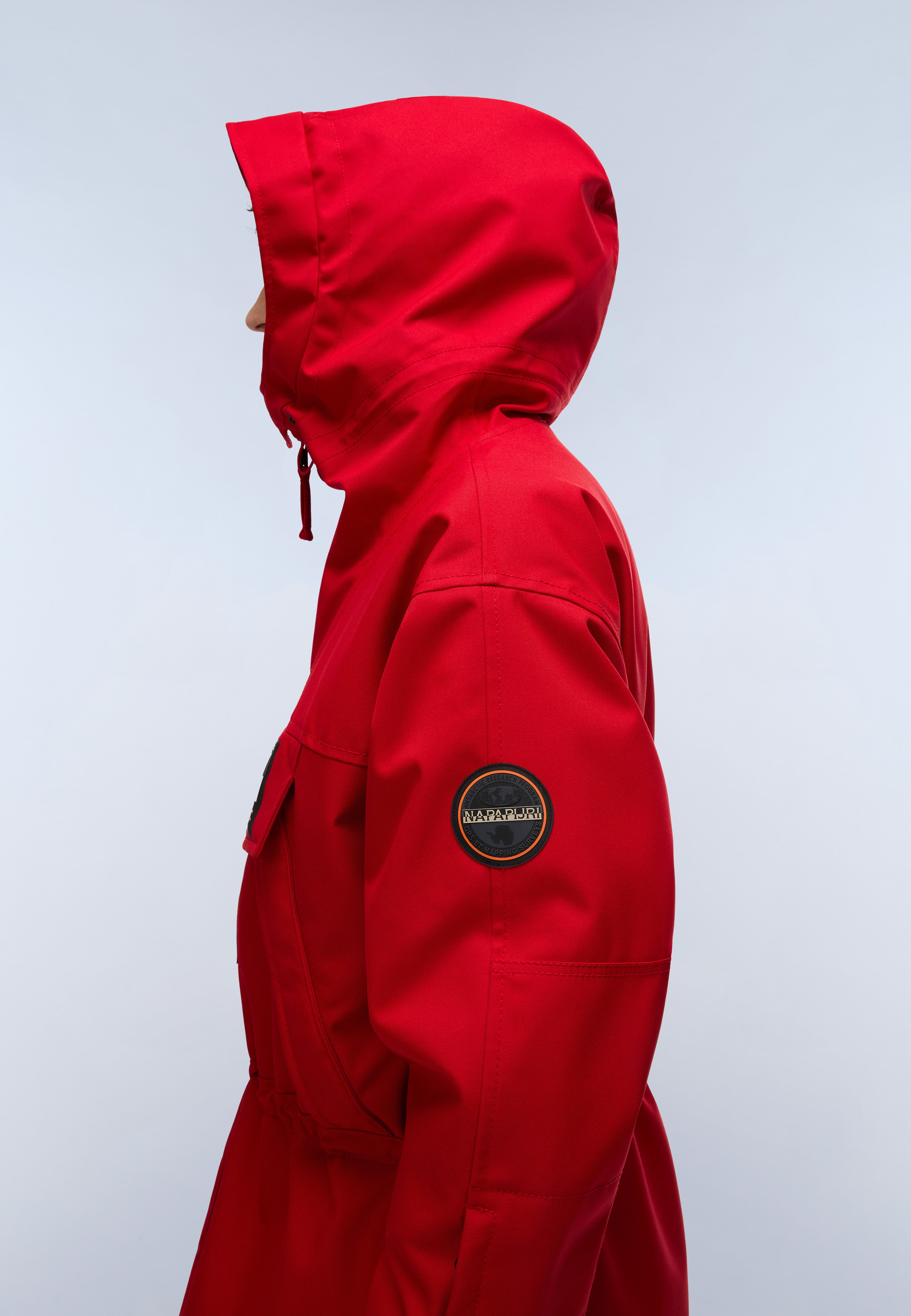 NAPAPIJPI ナイロンジャケット レッド ジャケット Napapijri Skidoo Next Ski Jacket Men Red