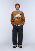 Ellis Sweatshirt Brown - 2