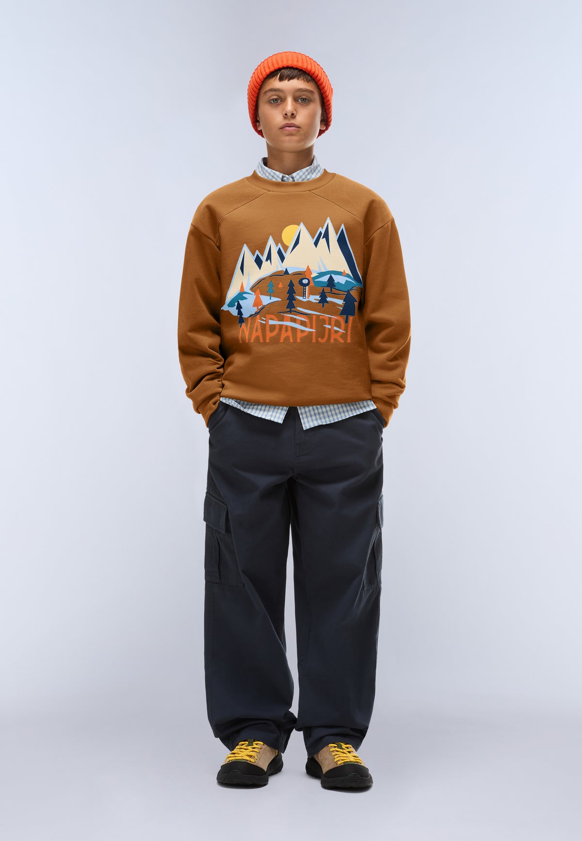 Ellis Sweatshirt Brown - 2
