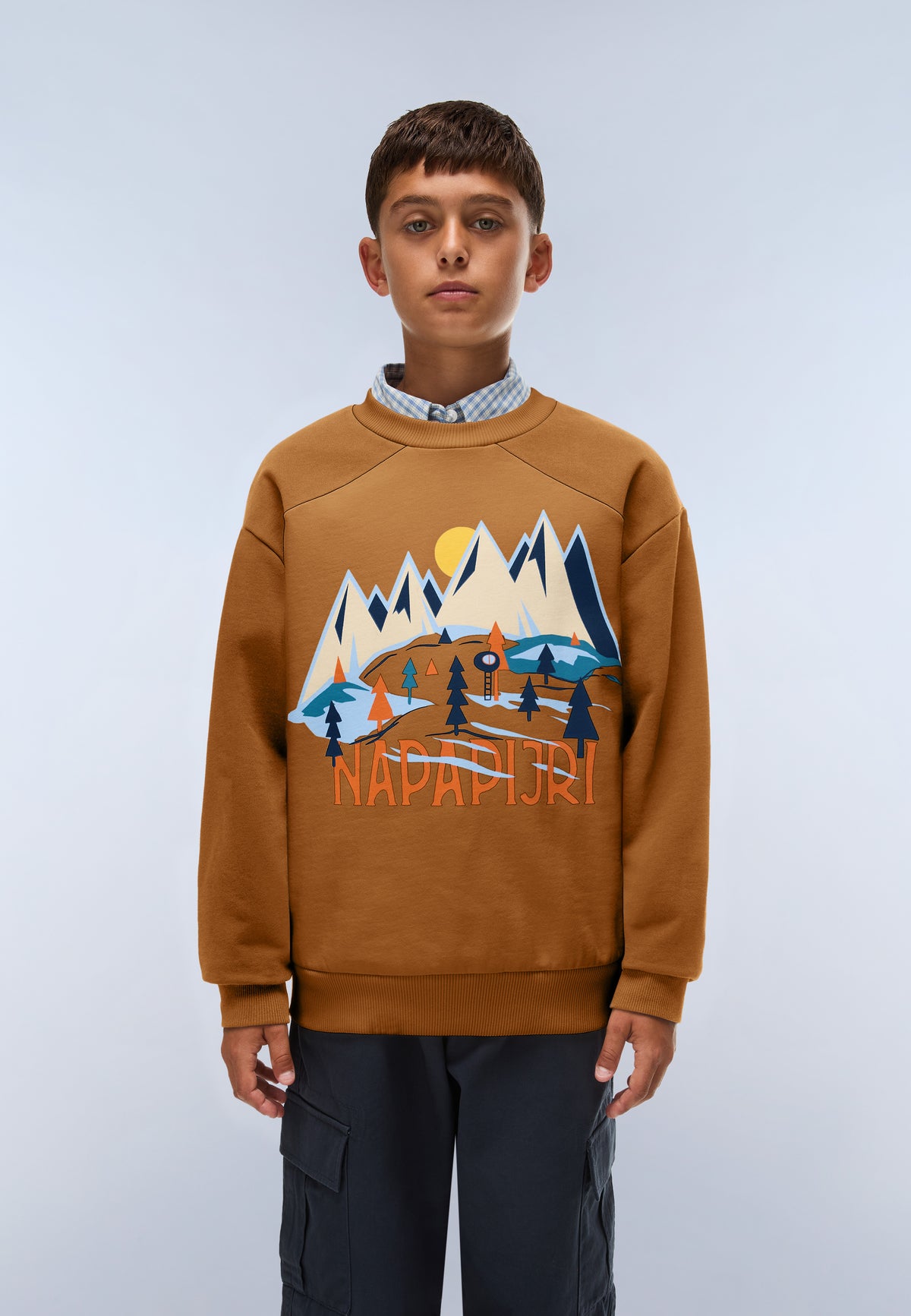 Ellis Sweatshirt Brown - 3