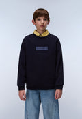 New Box Logo Sweatshirt Dark Blue - 3