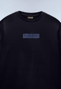 New Box Logo Sweatshirt Dark Blue - 5