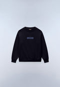New Box Logo Sweatshirt Dark Blue - 1