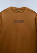 New Box Logo Sweatshirt Brown - 5