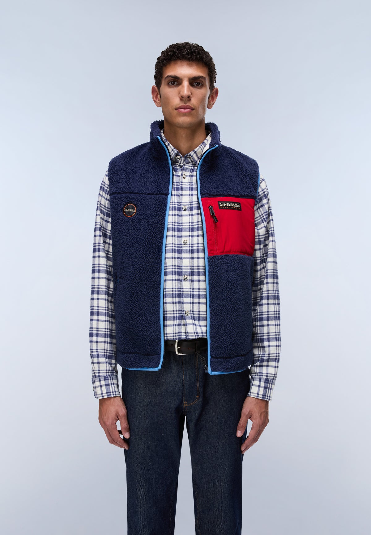 Yupik Vest Fleece Multicolour M6E - 3