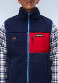 Yupik Vest Fleece Multicolour M6E - 6