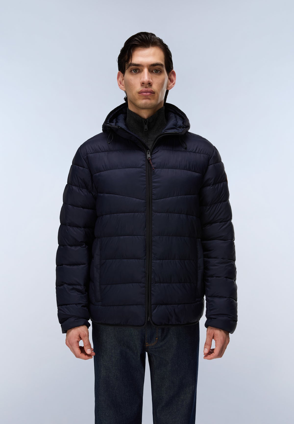 Aerons Puffer Jacket Dark Blue - 3