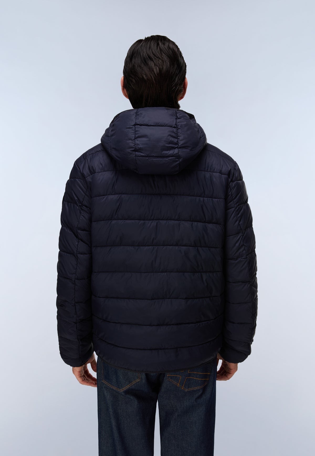 Aerons Puffer Jacket Dark Blue - 5