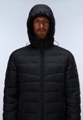 Aerons Puffer Jacket Black - 2