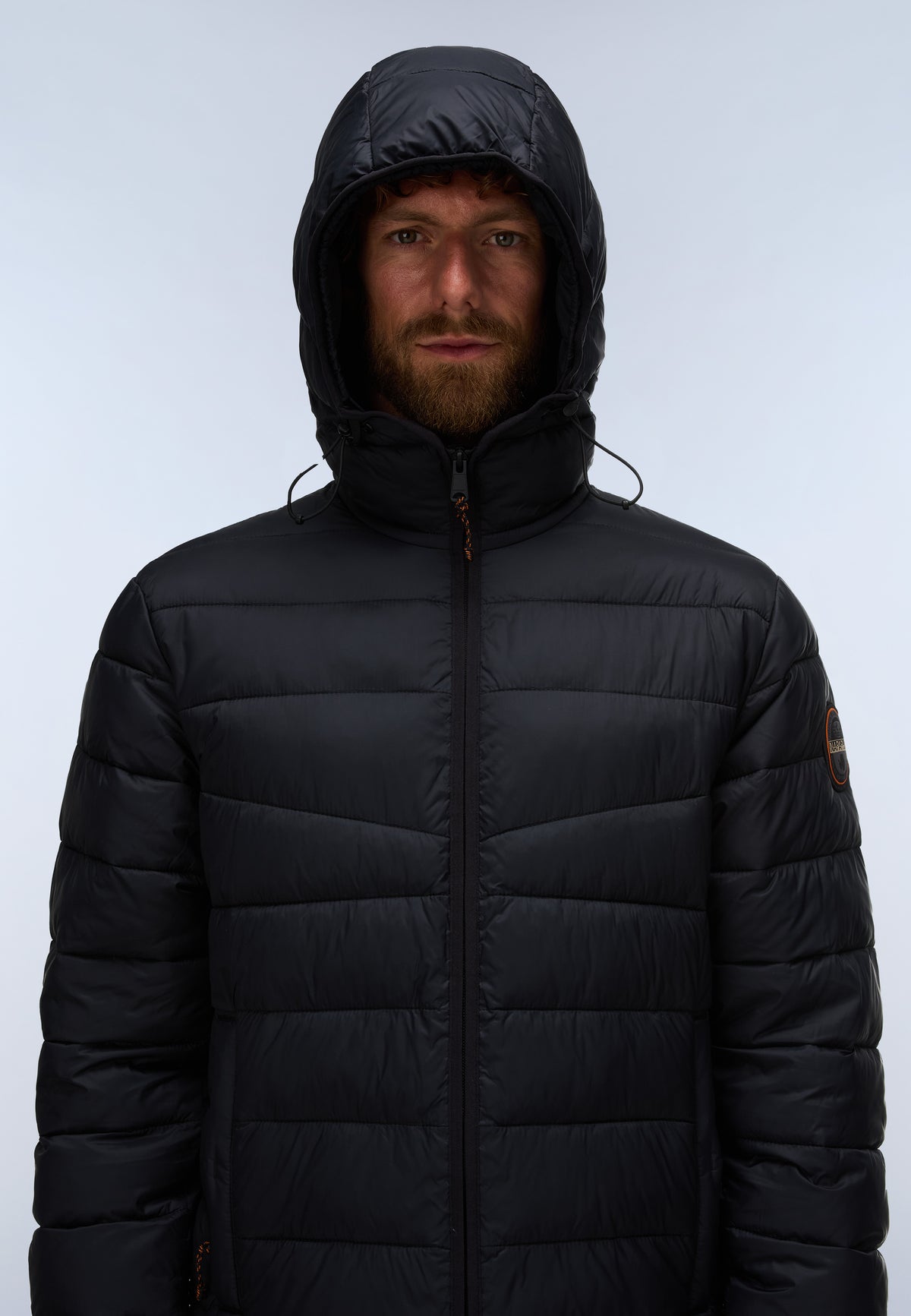 Aerons Puffer Jacket Black - 2