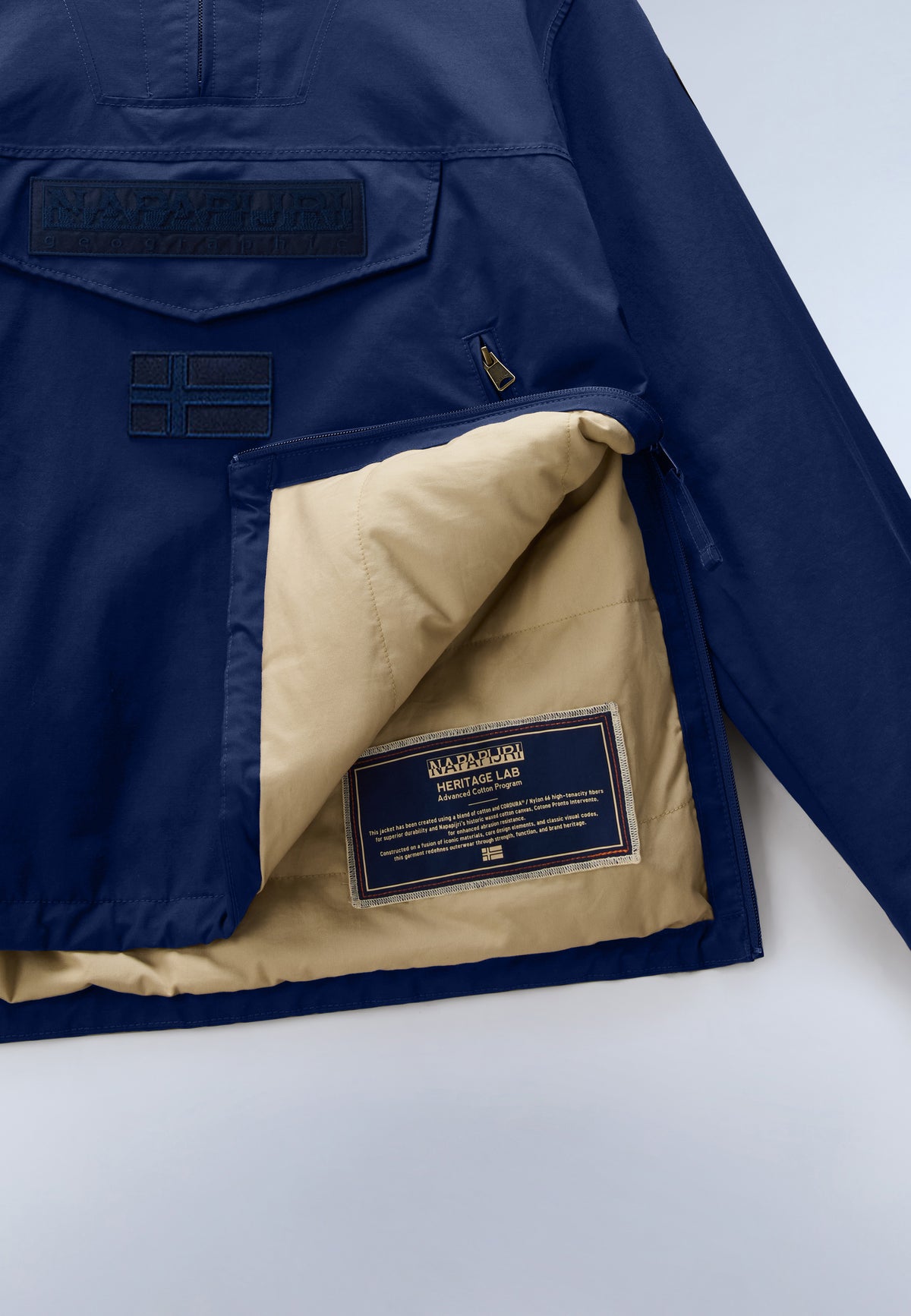 Rainforest Next Cotton Anorak Jacket Blue Academy - 9