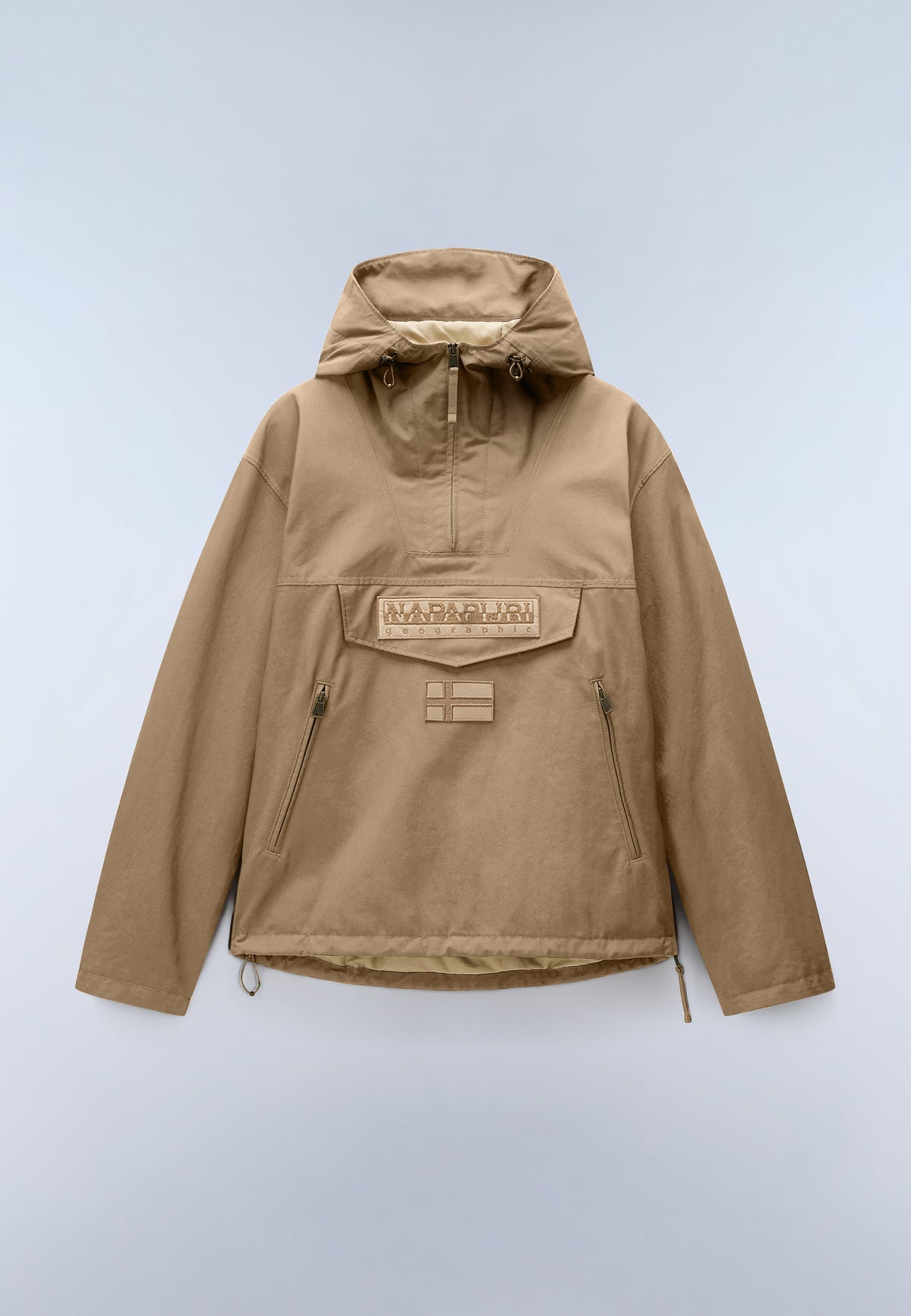 Rainforest Next Cotton Anorak Jacket Beige Petrified Oak - 1