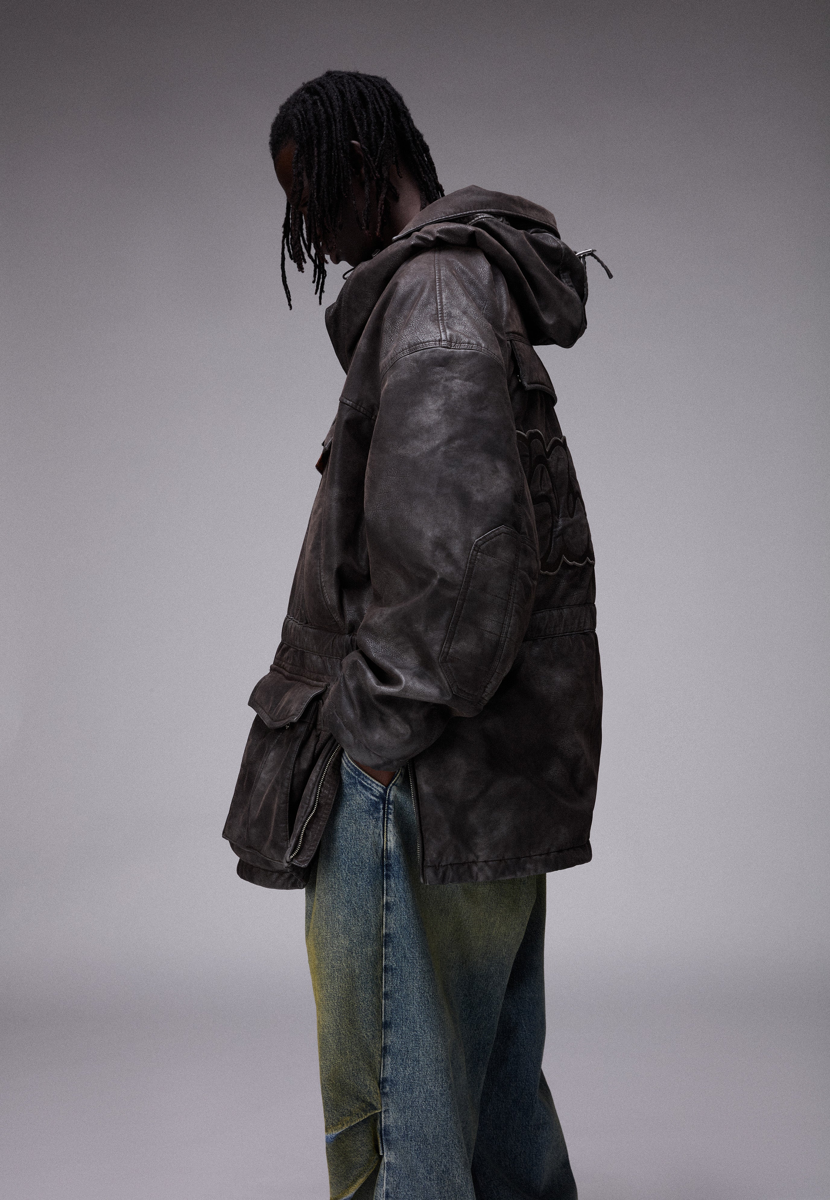Napapijri Skidoo PDF Anorak Jacket Men Grey
