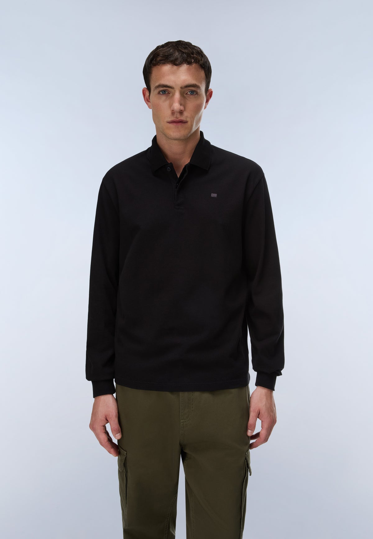 Jersey Langarm-Polohemd Nedles  - 3