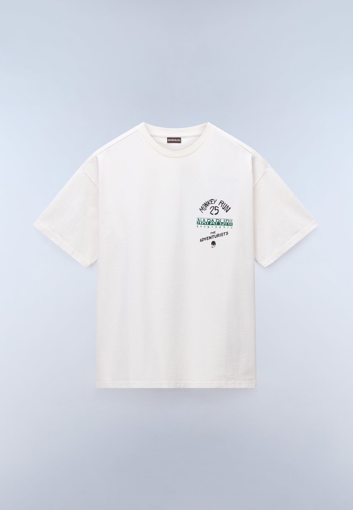 T-shirt Édition Limitée Napapijri x The Adventurists Blanc FXG - 2
