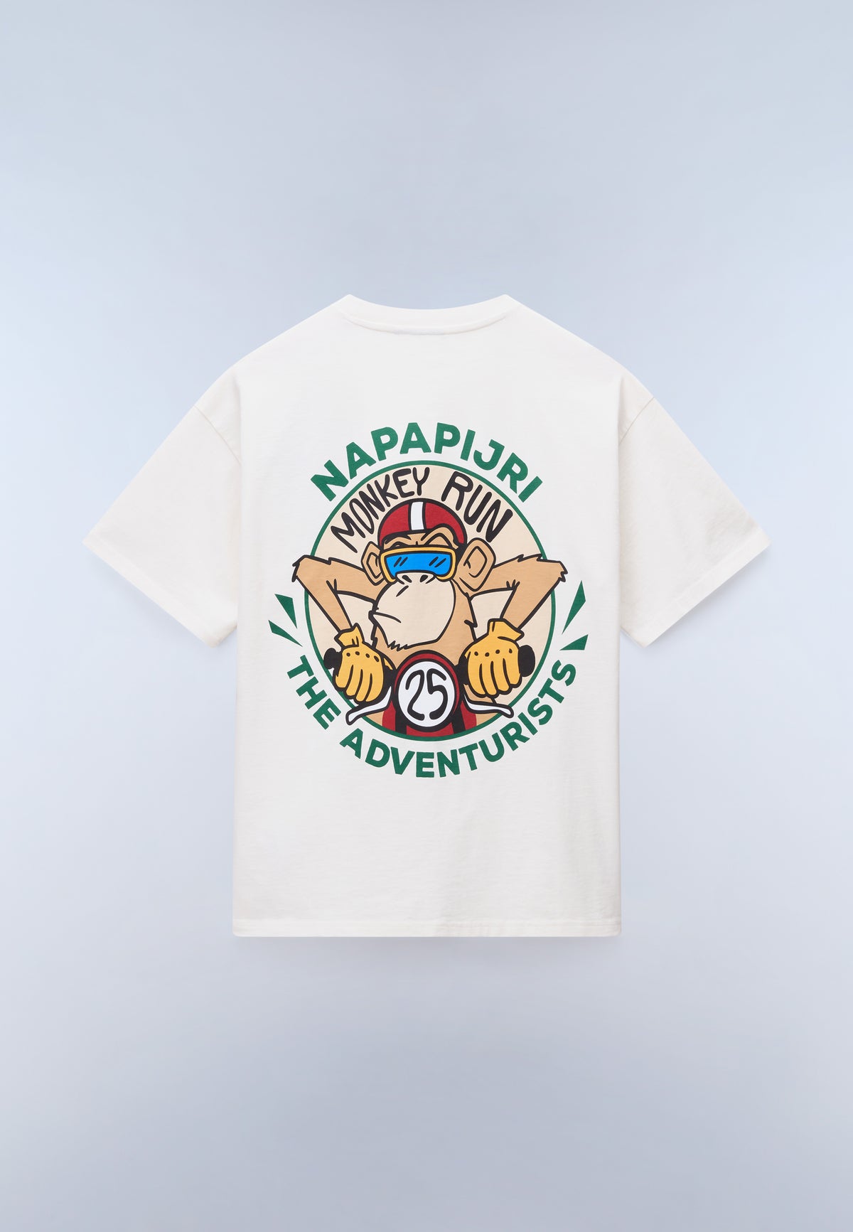 T-shirt Édition Limitée Napapijri x The Adventurists Blanc FXG - 1