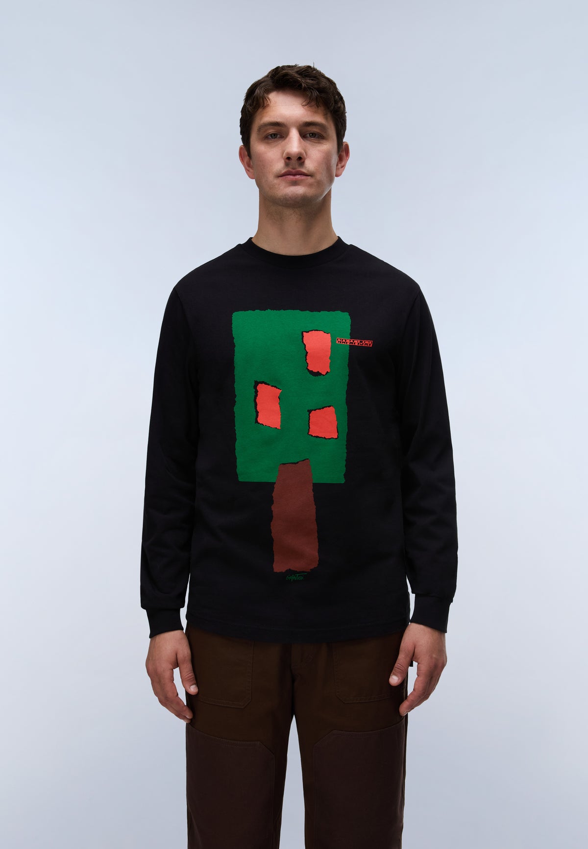 Langarm-T-Shirt Tee  - 4