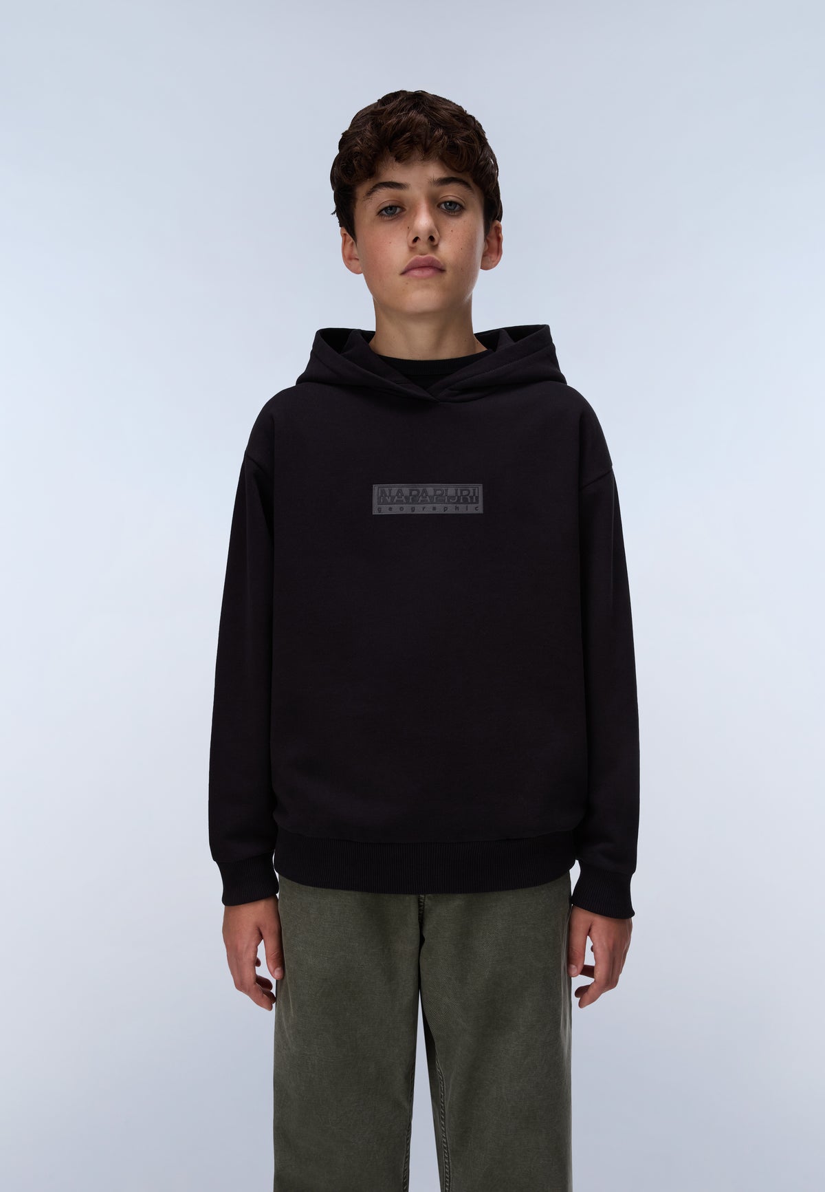 New Box Logo Hoodie Black - 3
