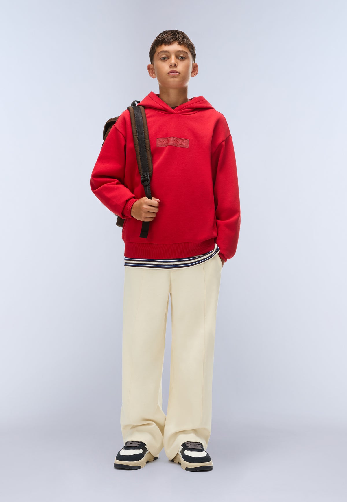 Felpa con Cappuccio New Box Logo  - 2