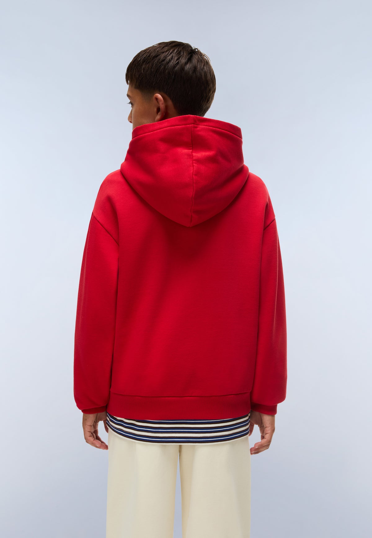 Felpa con Cappuccio New Box Logo  - 4