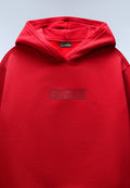 New Box Logo Hoodie Red - 2
