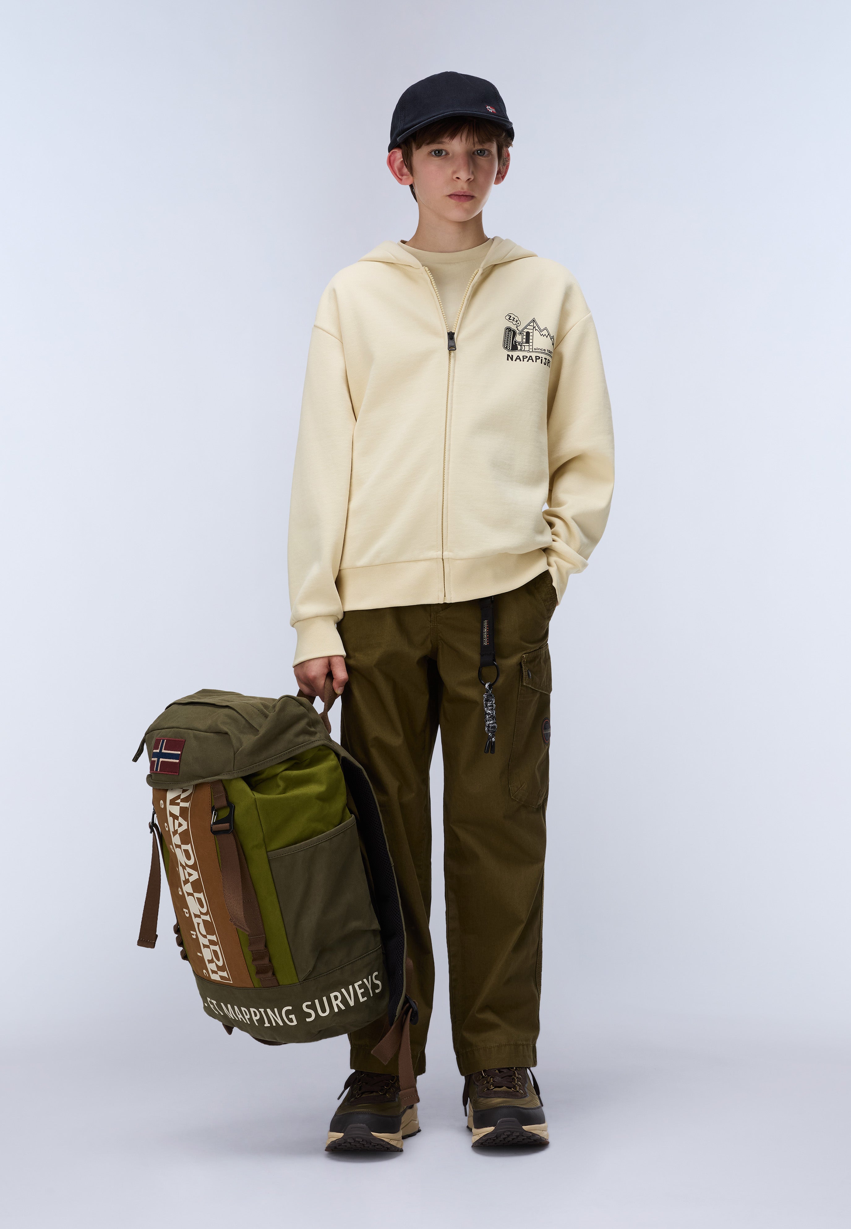 Acadia Full-Zip Hoodie - Beige N5E