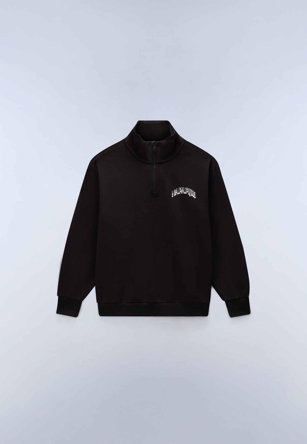 Felpa con Mezza Zip Tipi  - 3