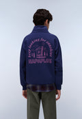 Felpa con Mezza Zip Tipi  - 4