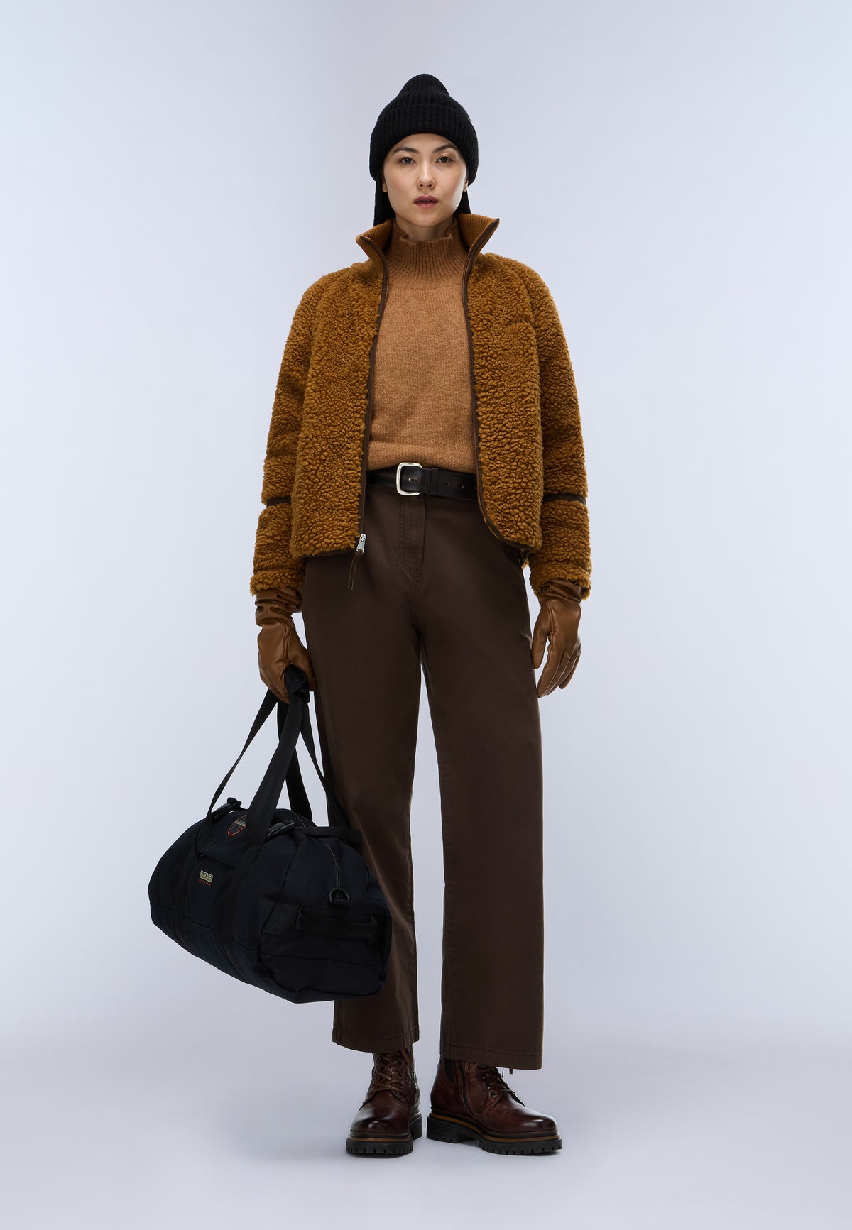 Aleut Full-Zip Fleece Brown - 3