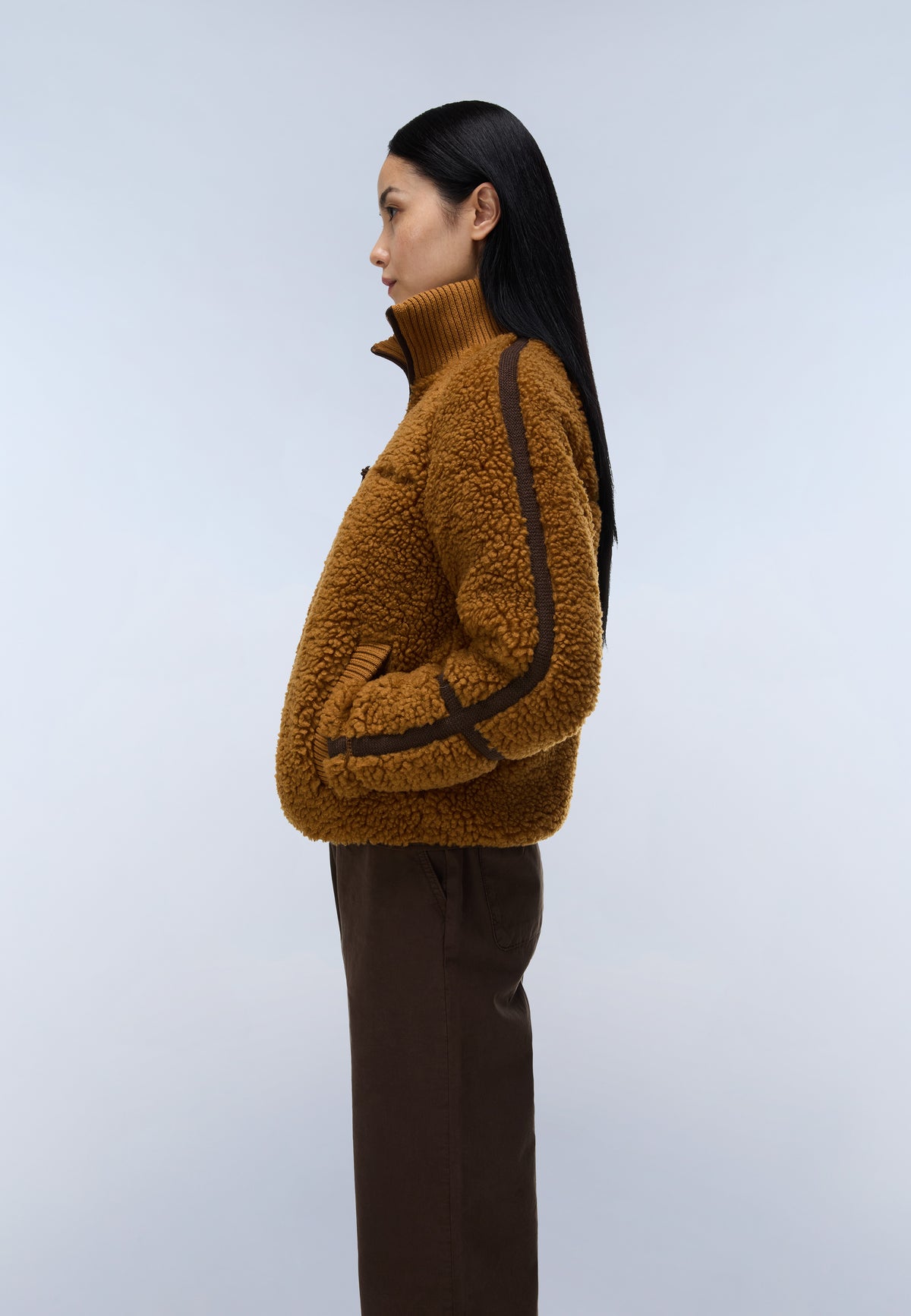 Aleut Full-Zip Fleece Brown - 4