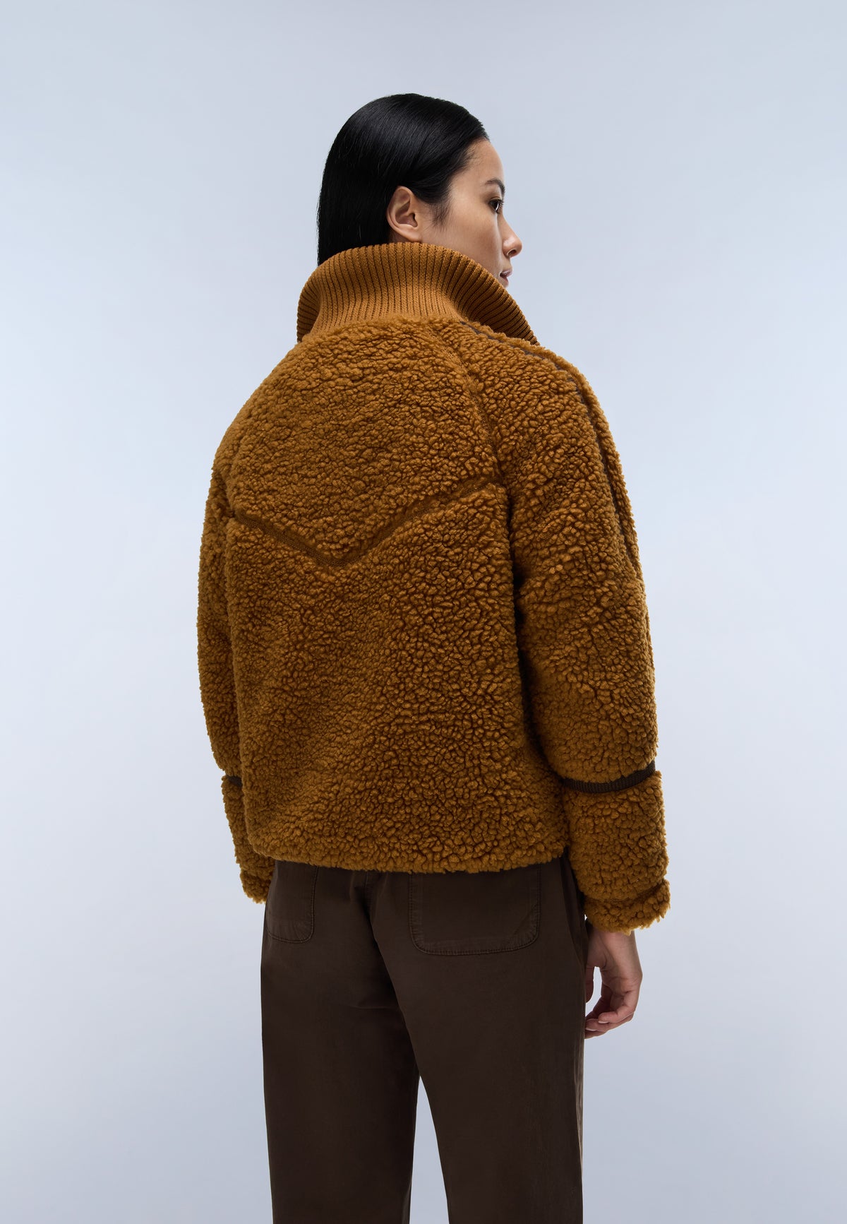 Aleut Full-Zip Fleece Brown - 5