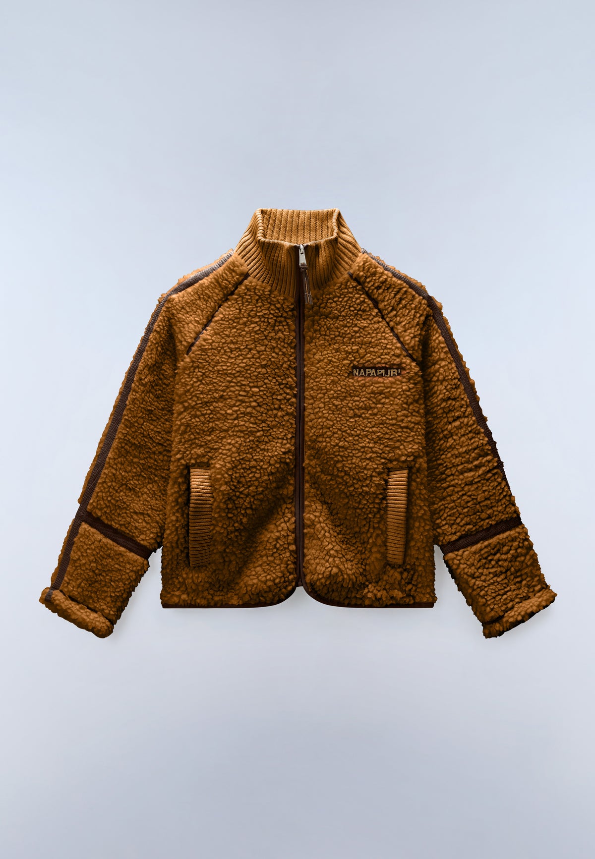 Aleut Full-Zip Fleece Brown - 1