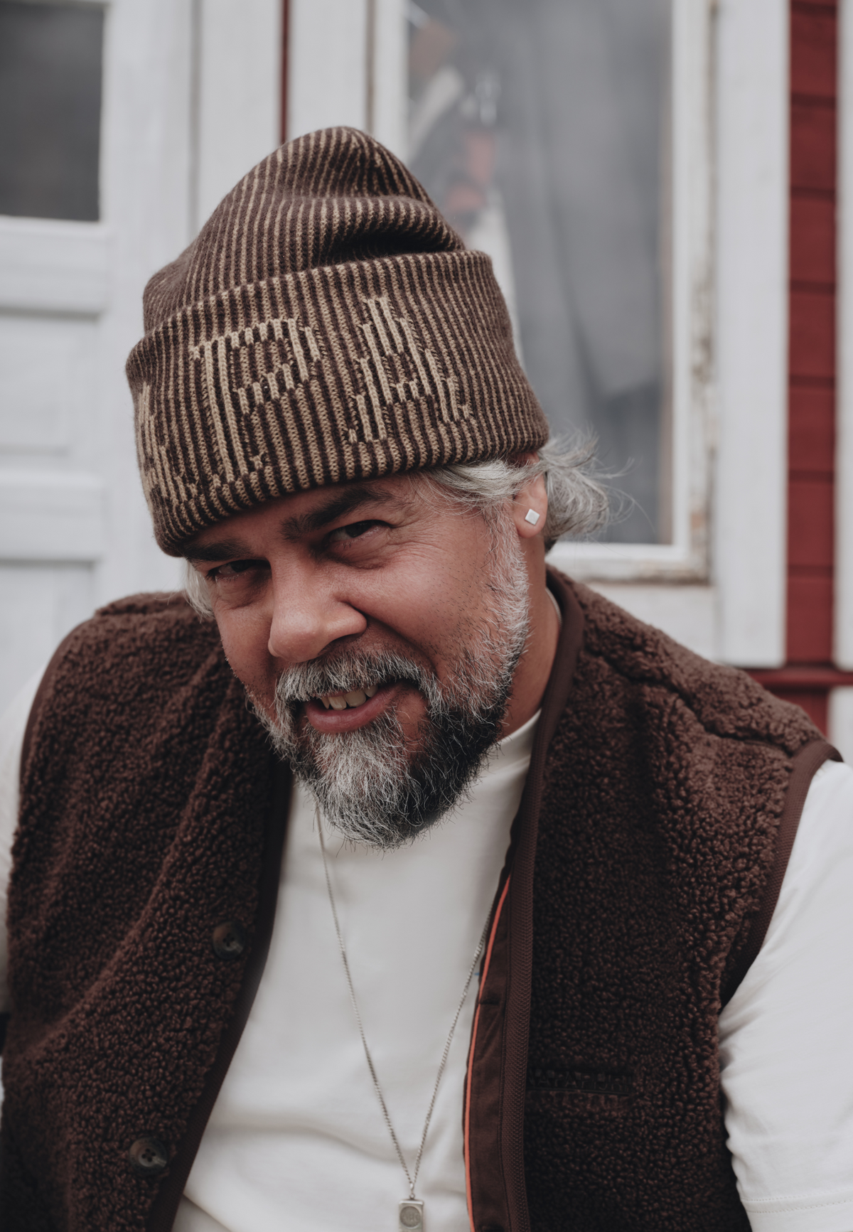Napapijri Iwa Beanie Dark Brown Men - 6