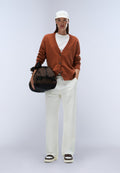 Mis Open Jumper Brown - 2