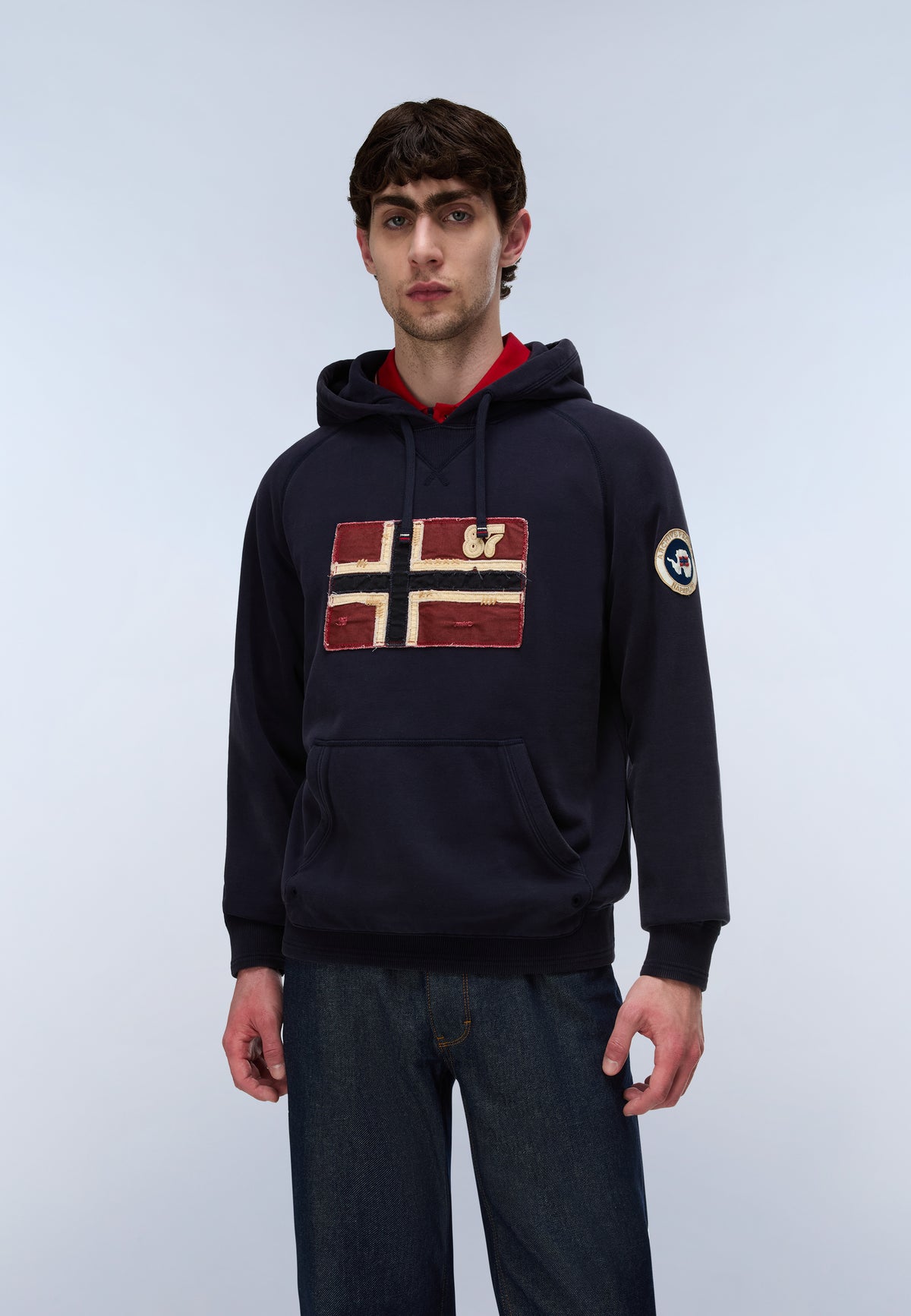 Archive Sweat Hoodie Dark Blue - 4